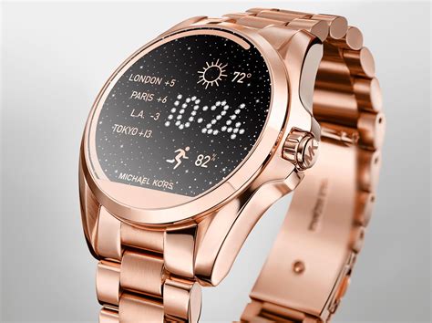 michael kors access ladies bradshaw smart watch rose gold review|Michael Kors smart watch battery.